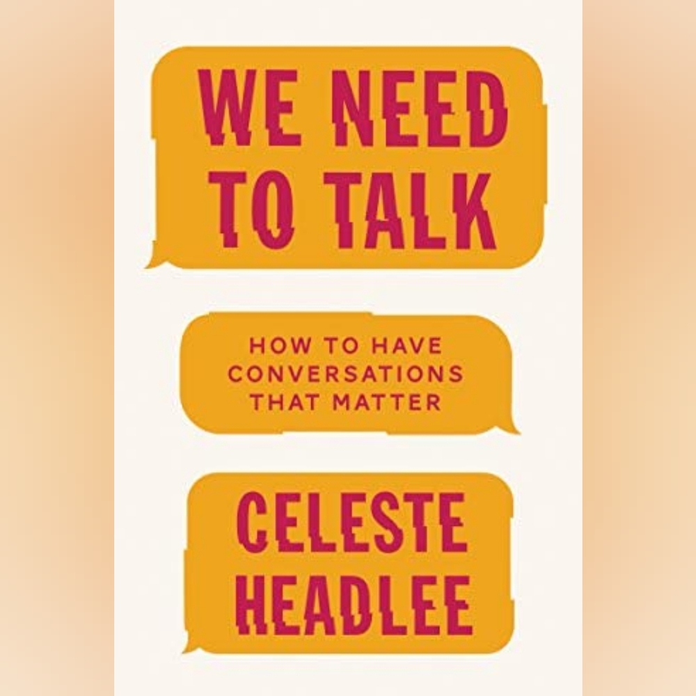 We Need to Talk book